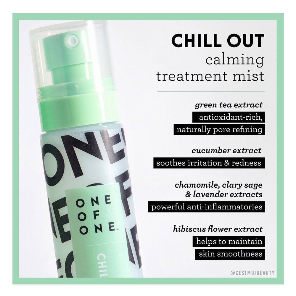 NEW One of One Chill Out Calming Treatment Mist 100 ml